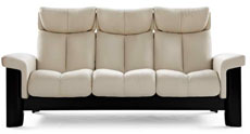 Stressless Soul High Back Sofa 3 Seat Couch by Ekornes