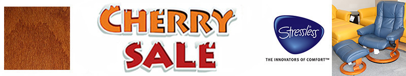 Stressless Cherry Wood Base Holiday Clearance Sale