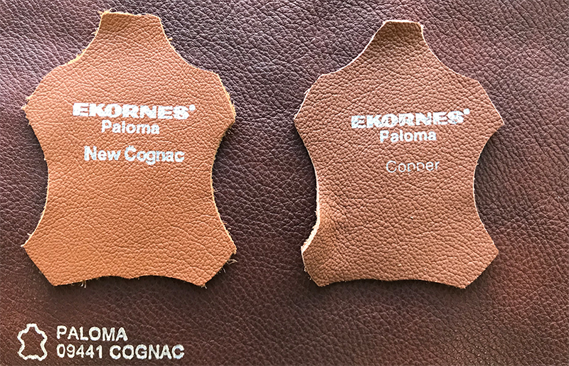 Stressless Paloma Cognac, Copper and New Cognac Leather Colors