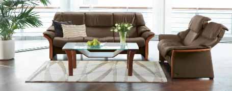 Granada Low Back Sofa, LoveSeat, Chair and Sectional by Ekornes